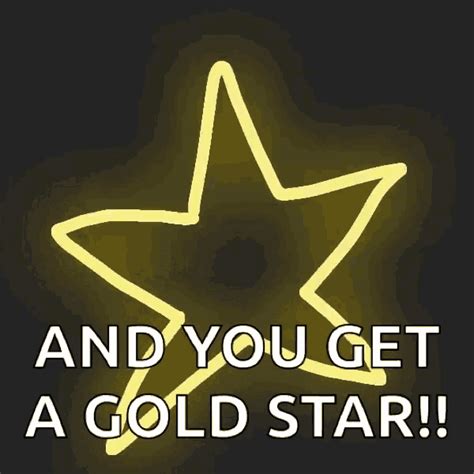 Who gets a gold star?